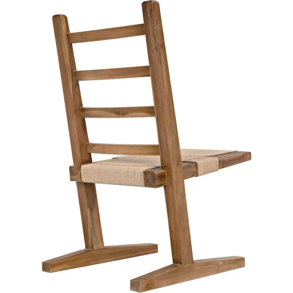 Salam Chair, Teak - LOOMLAN - Noir - Dining Chairs