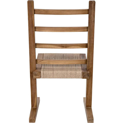 Salam Chair, Teak - LOOMLAN - Noir - Dining Chairs