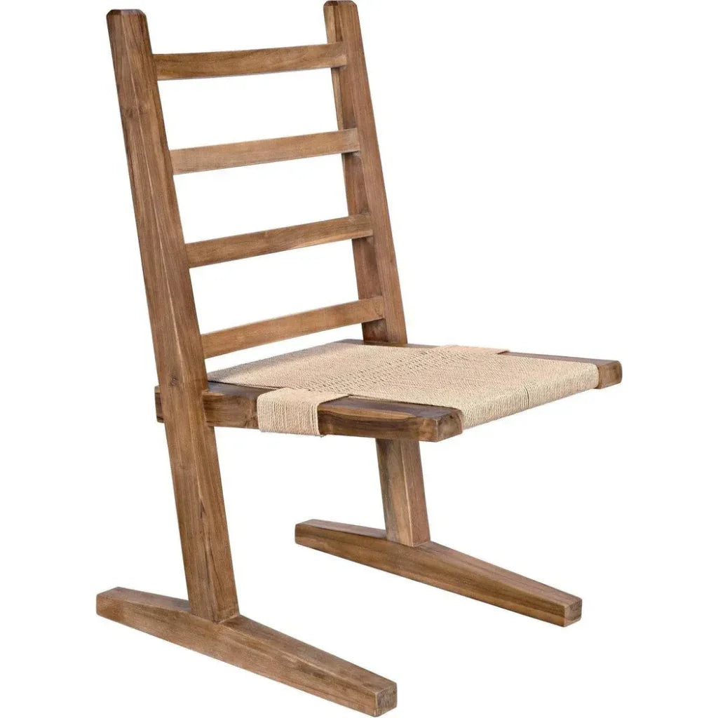 Salam Chair, Teak - LOOMLAN - Noir - Dining Chairs