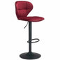 Salem Bar Chair Red - LOOMLAN - Zuo Modern - Bar Stools