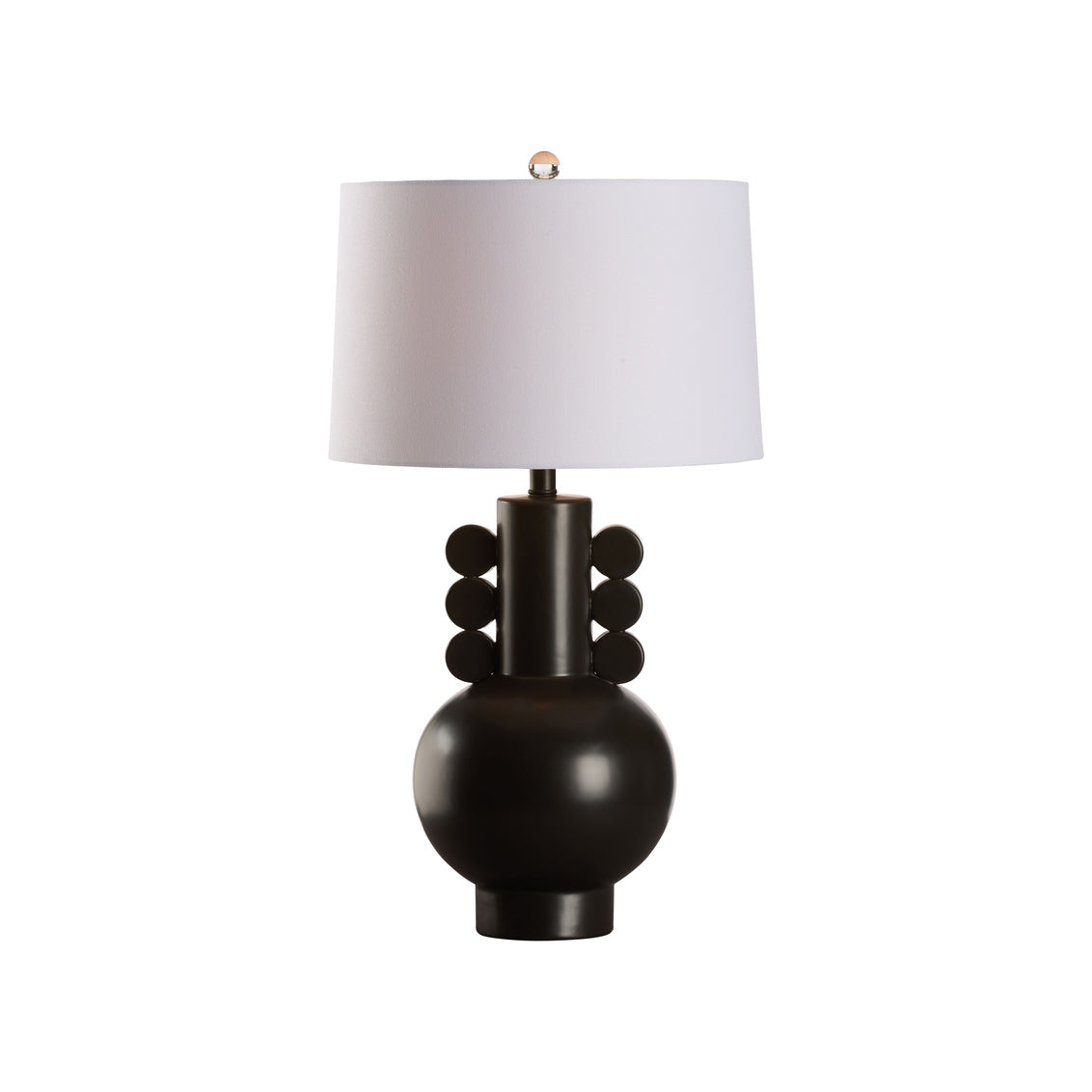 Salem Matte Black Ceramic Table Lamp