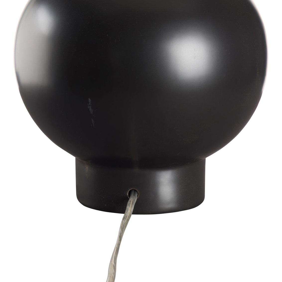 Salem Matte Black Ceramic Table Lamp