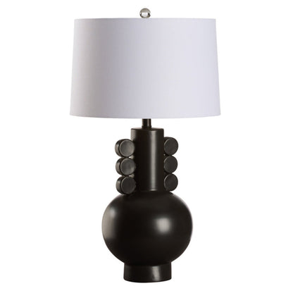 Salem Matte Black Ceramic Table Lamp