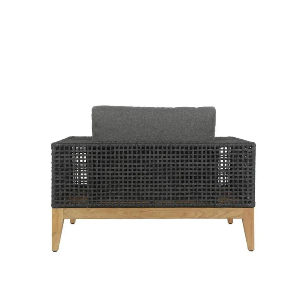 Salerno Fabric Outdoor Armchair-Outdoor Lounge Chairs-SUNPAN-LOOMLAN