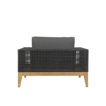 Salerno Fabric Outdoor Armchair-Outdoor Lounge Chairs-SUNPAN-LOOMLAN