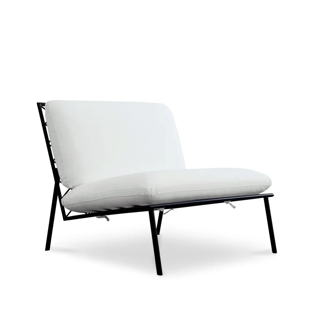 Salma Olefin Fabric Outdoor Accent Chair-Outdoor Accent Chairs-Moe's Home-White-LOOMLAN