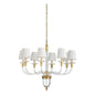 Salon Crystal And Brass Made Chandelier - LOOMLAN - Wildwood - Chandeliers
