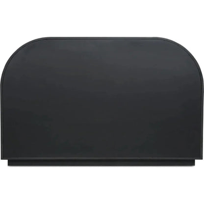 Salone Wood and Glass Black Cabinet - LOOMLAN - Moe's Home - Accent Cabinets