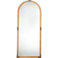 Saltwater Rattan d Vertical Floor Mirror-Floor Mirrors-Jamie Young-Natural-LOOMLAN