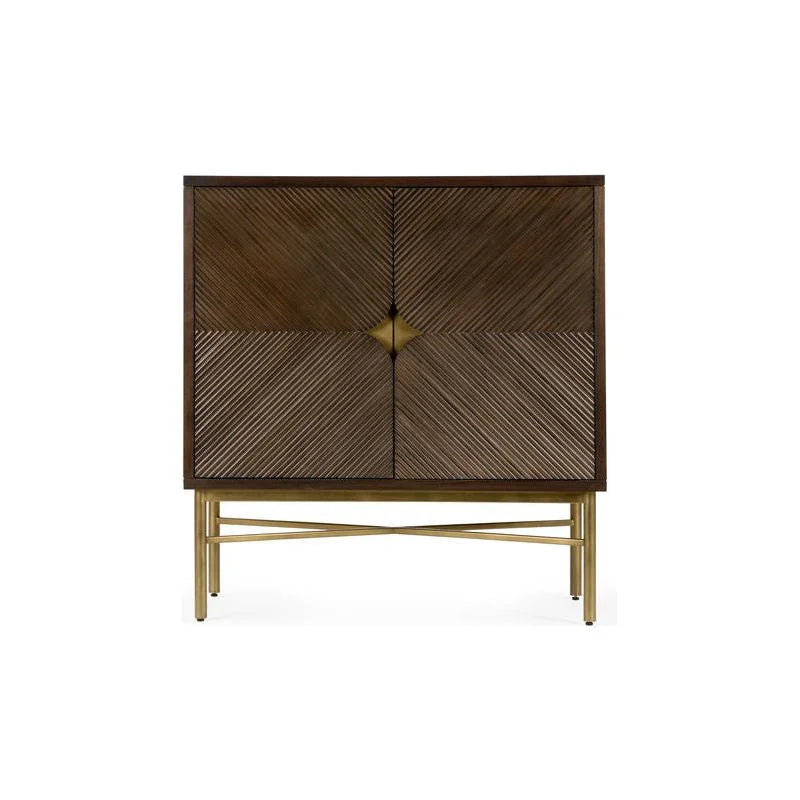 Samana Black Walnut Finish Two Door Cabinet - LOOMLAN - Wildwood - Accent Cabinets