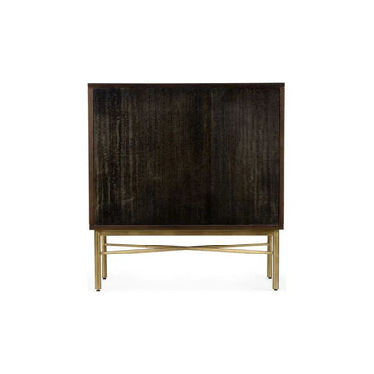 Samana Black Walnut Finish Two Door Cabinet - LOOMLAN - Wildwood - Accent Cabinets