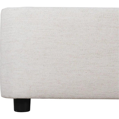 Samara Wood Cream Bed - LOOMLAN - Moe's Home - Beds