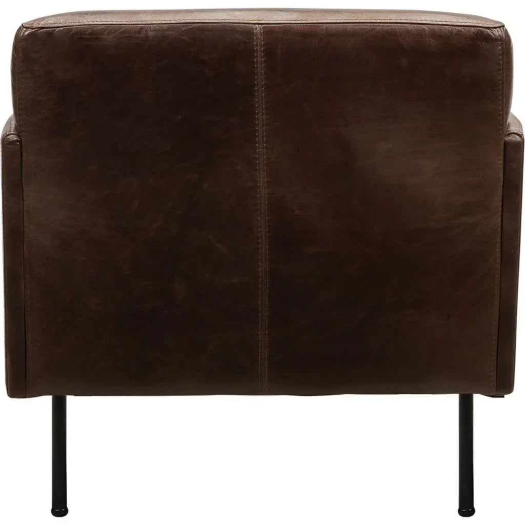 Samba Modern Style Leather Chair - LOOMLAN - Olivia + Quinn - Club Chairs
