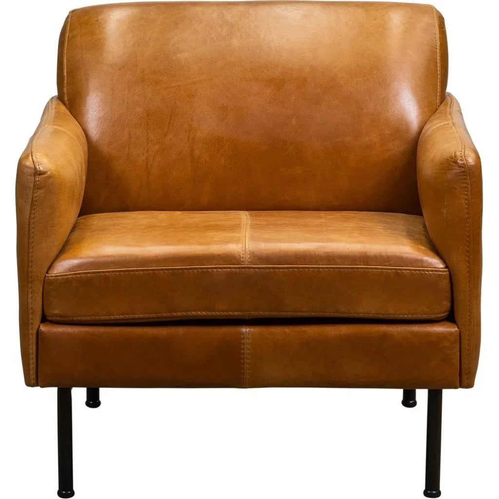 Samba Modern Style Leather Chair - LOOMLAN - Olivia + Quinn - Club Chairs