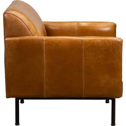 Samba Modern Style Leather Chair - LOOMLAN - Olivia + Quinn - Club Chairs
