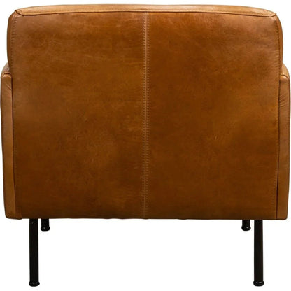 Samba Modern Style Leather Chair - LOOMLAN - Olivia + Quinn - Club Chairs