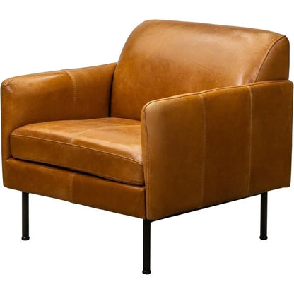 Samba Modern Style Leather Chair - LOOMLAN - Olivia + Quinn - Club Chairs