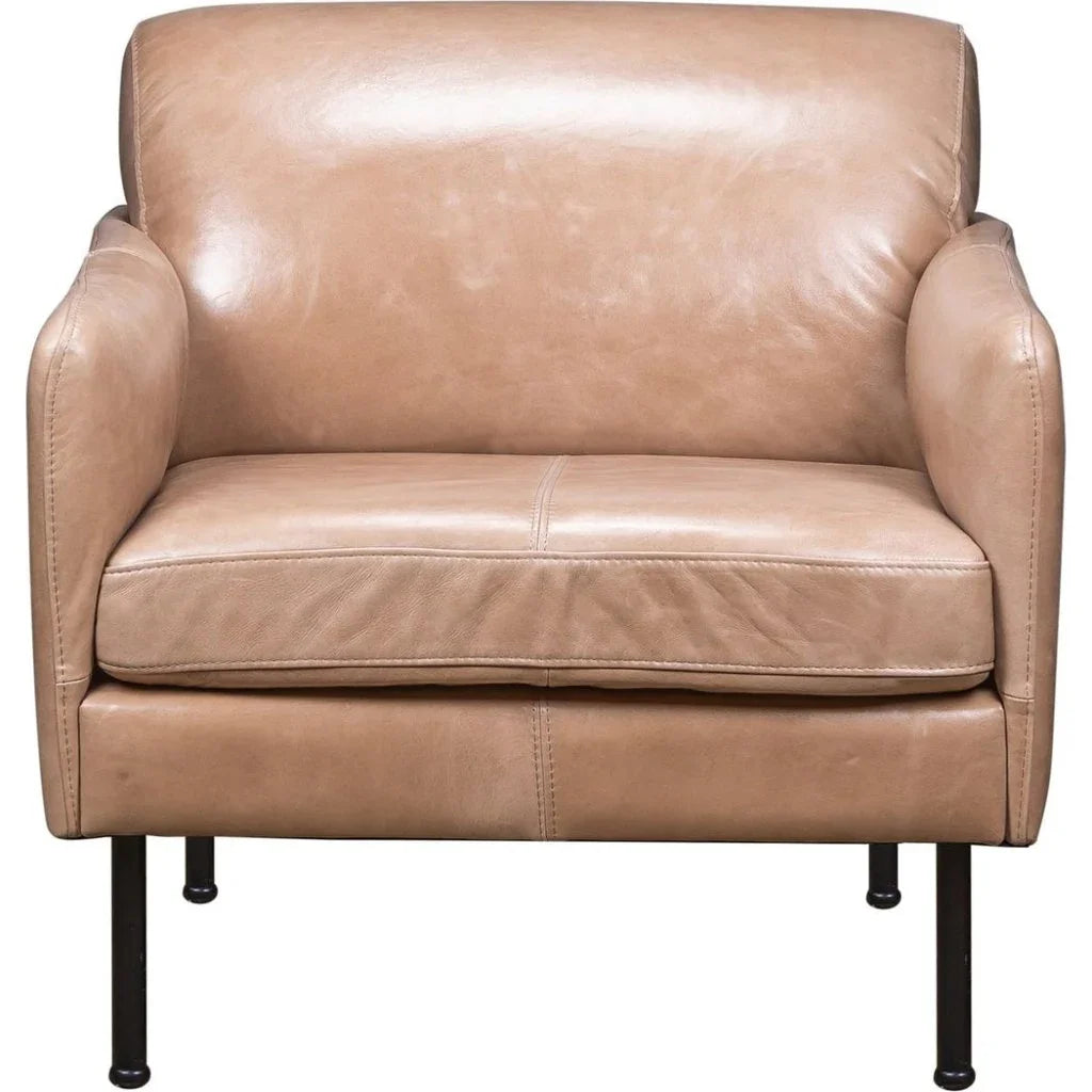 Samba Modern Style Leather Chair - LOOMLAN - Olivia + Quinn - Club Chairs