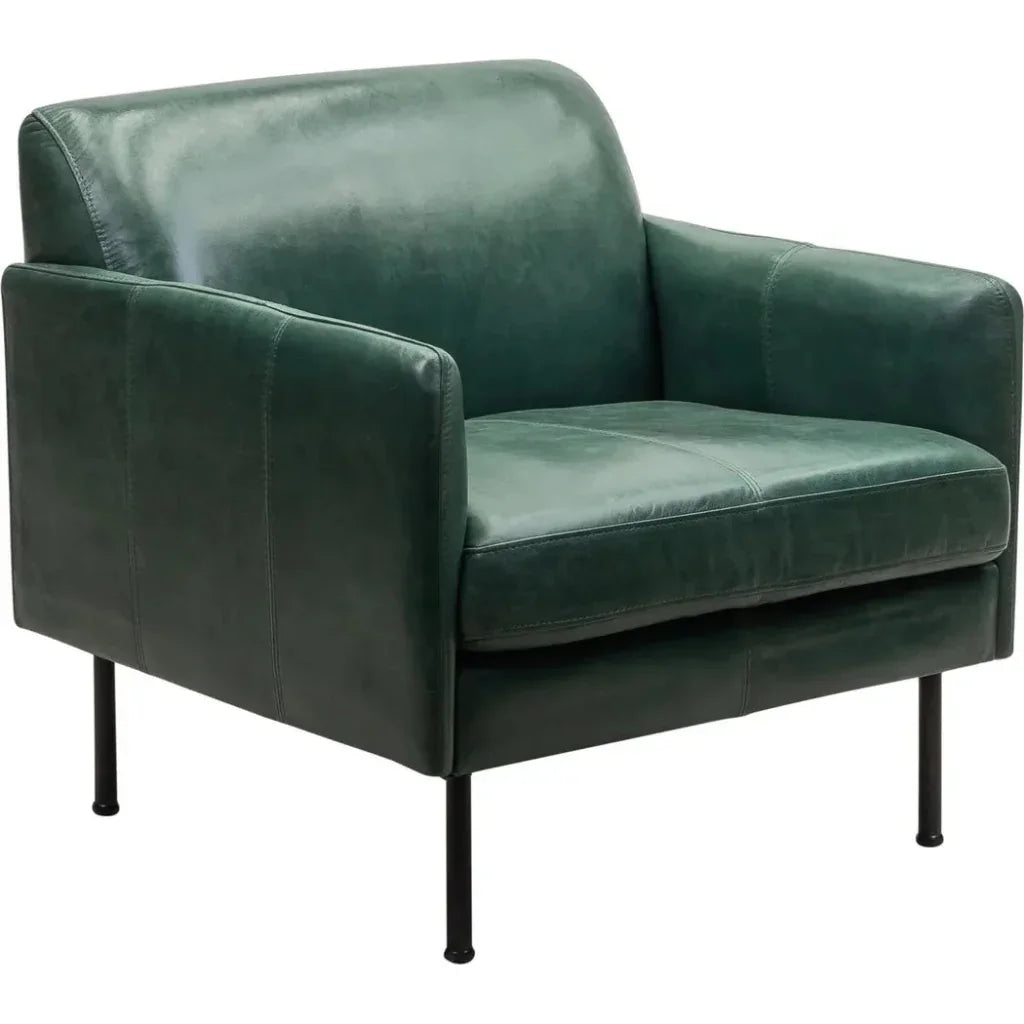 Samba Modern Style Leather Chair - LOOMLAN - Olivia + Quinn - Club Chairs