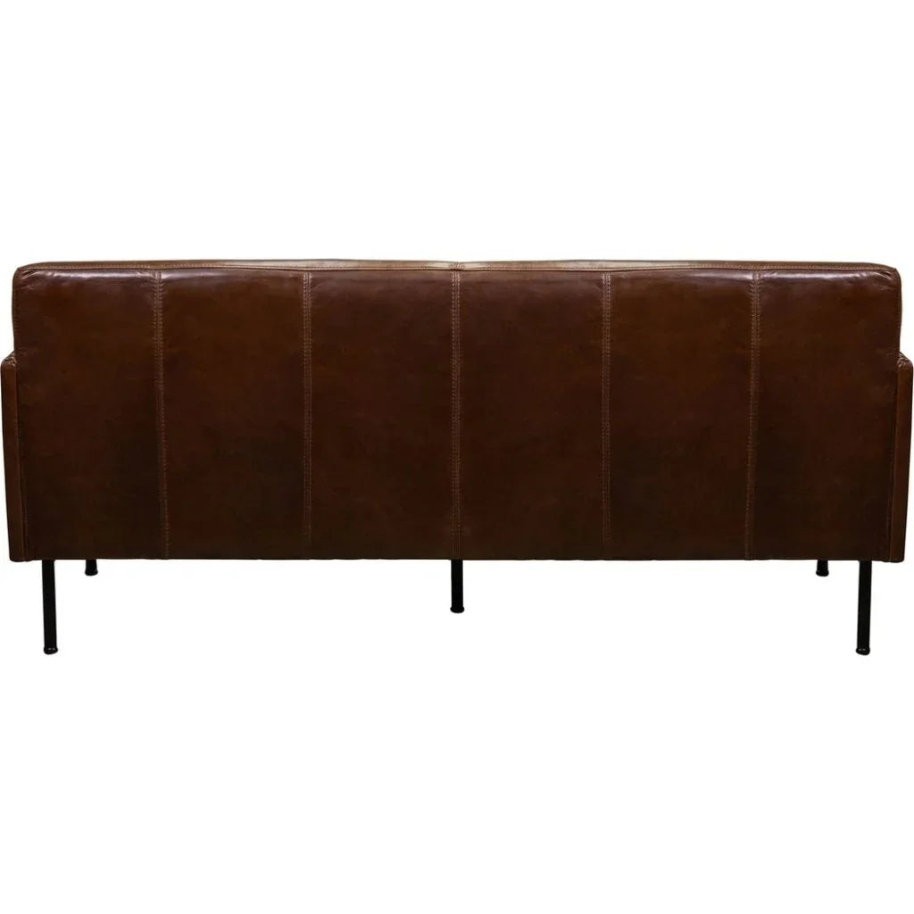 Samba Modern Style Leather Loveseat - LOOMLAN - Olivia + Quinn - Sofas & Loveseats