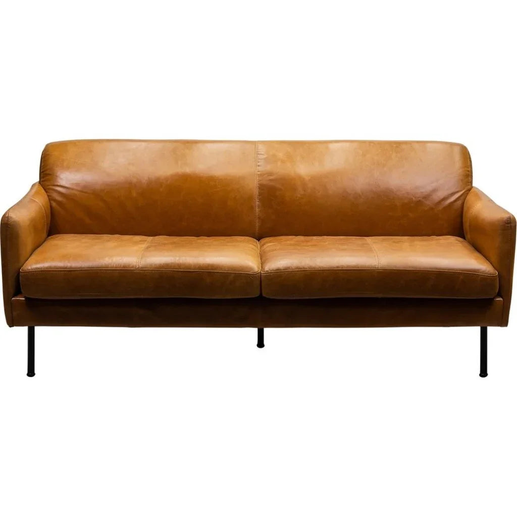 Samba Modern Style Leather Loveseat - LOOMLAN - Olivia + Quinn - Sofas & Loveseats