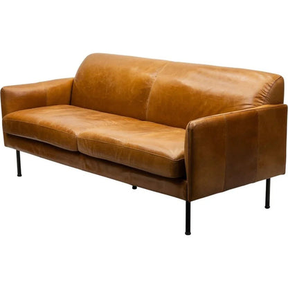 Samba Modern Style Leather Loveseat - LOOMLAN - Olivia + Quinn - Sofas & Loveseats