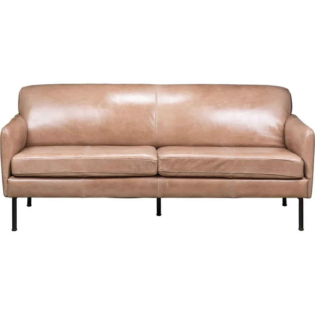 Samba Modern Style Leather Loveseat - LOOMLAN - Olivia + Quinn - Sofas & Loveseats