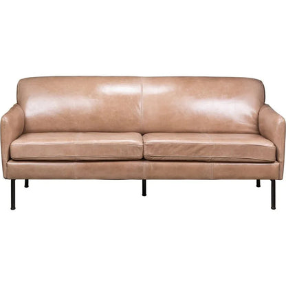 Samba Modern Style Leather Loveseat - LOOMLAN - Olivia + Quinn - Sofas & Loveseats