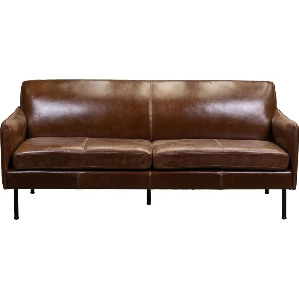 Samba Modern Style Leather Loveseat - LOOMLAN - Olivia + Quinn - Sofas & Loveseats