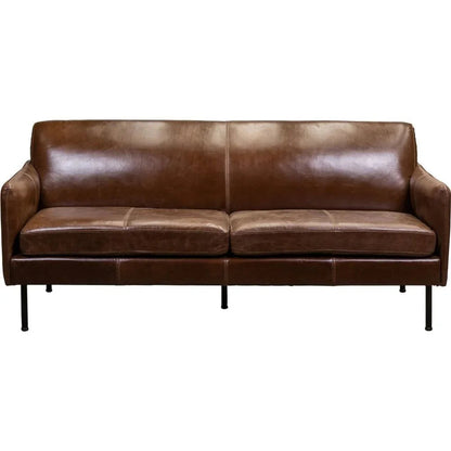Samba Modern Style Leather Loveseat - LOOMLAN - Olivia + Quinn - Sofas & Loveseats