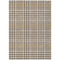 Samira Brown Washable Indoor-Outdoor Rug-Outdoor Rugs-LOOMLAN Rugs-2'6" x 3'10"-LOOMLAN