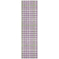 Samira Purple Washable Indoor-Outdoor Rug-Outdoor Rugs-LOOMLAN Rugs-2'3" x 7'6"-LOOMLAN
