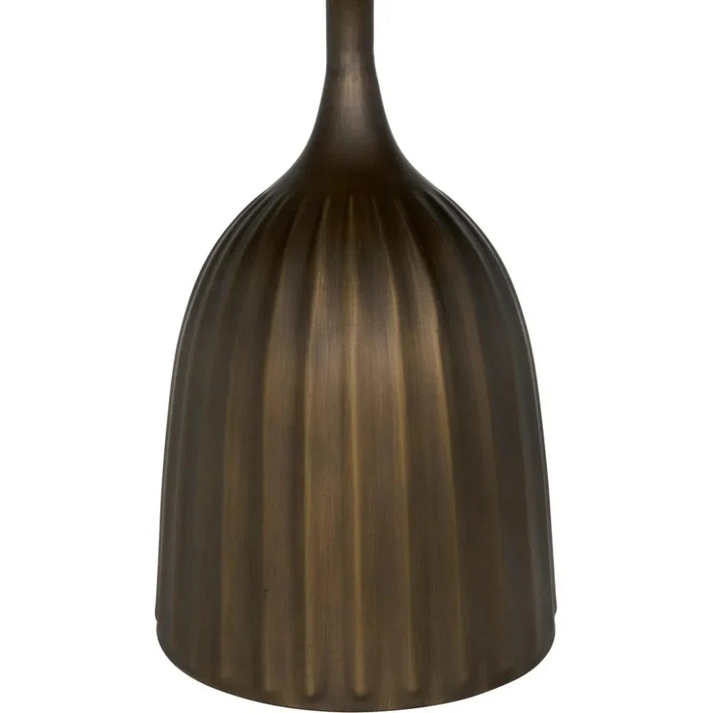 Samuel Side Table, Aged Brass - LOOMLAN - Noir - Side Tables