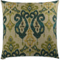 Samura Green Throw Pillow With Insert - LOOMLAN - D.V. Kap - Throw Pillows