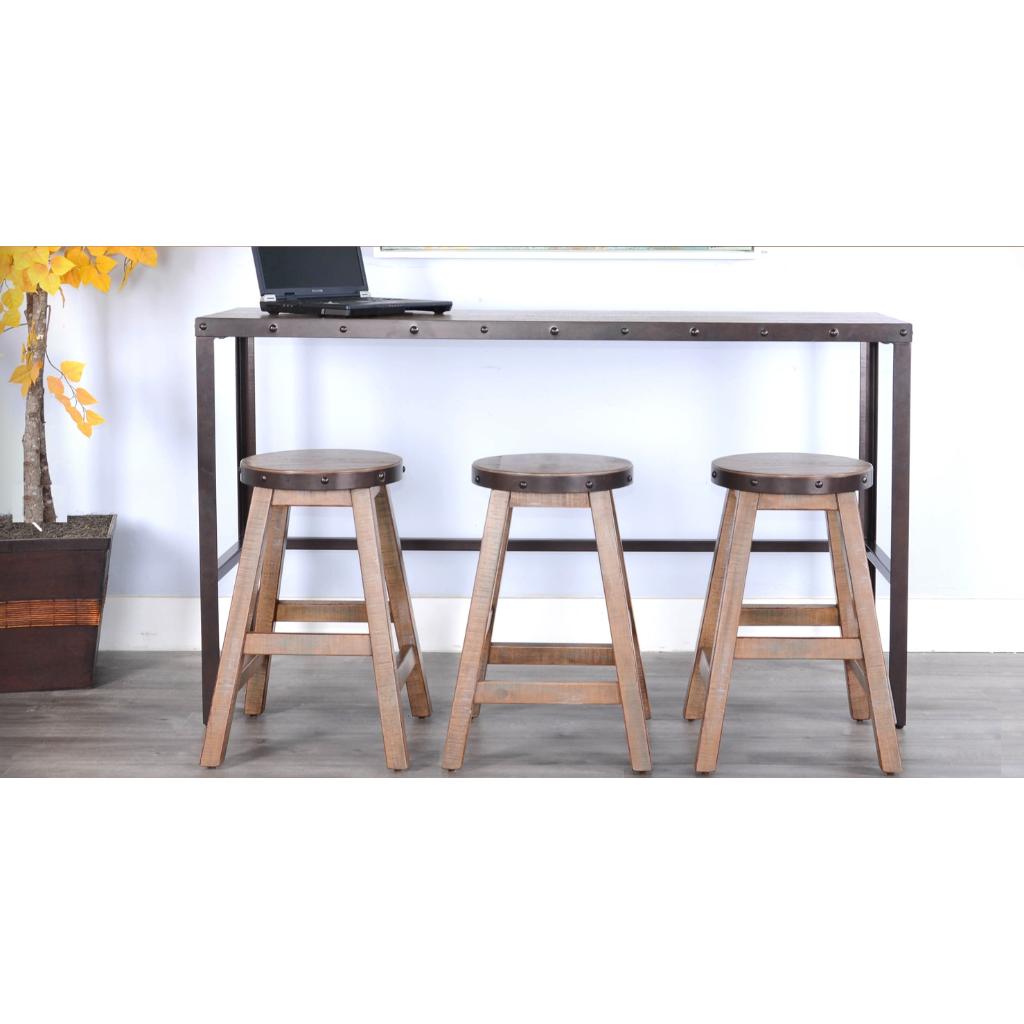 San Diego Metal Frame Rectangular Bar Table