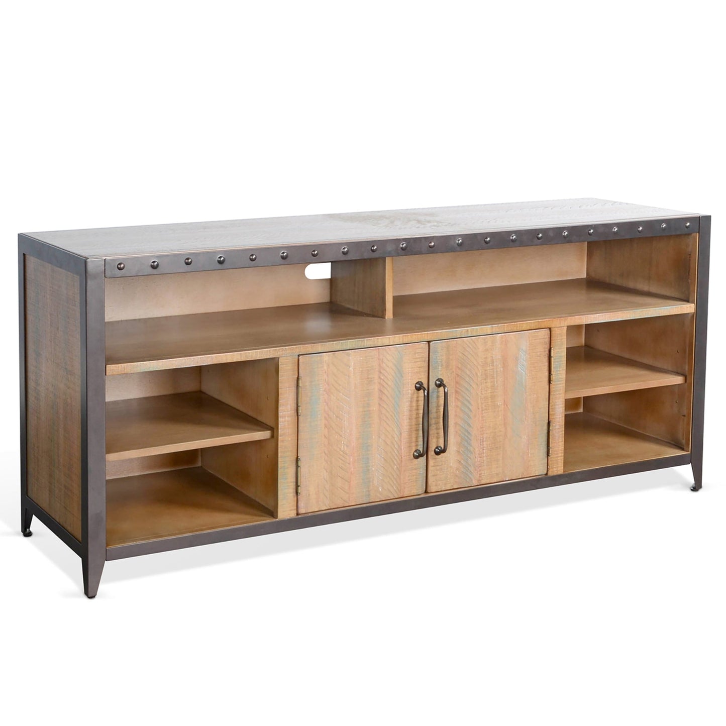 San Diego Wooden Brown Media Console