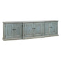 San Marco Bungalow Cabinet for Living Room Blue Grey - LOOMLAN - Sarreid - Sideboards