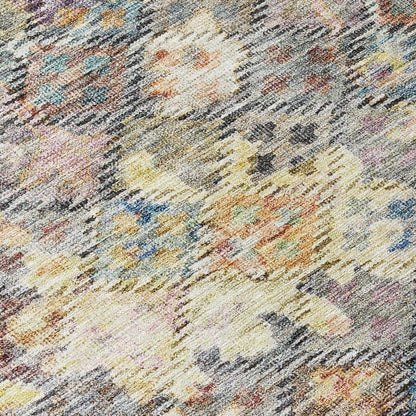 San Marino Gold Washable Indoor-Outdoor Rug-Outdoor Rugs-LOOMLAN Rugs-LOOMLAN