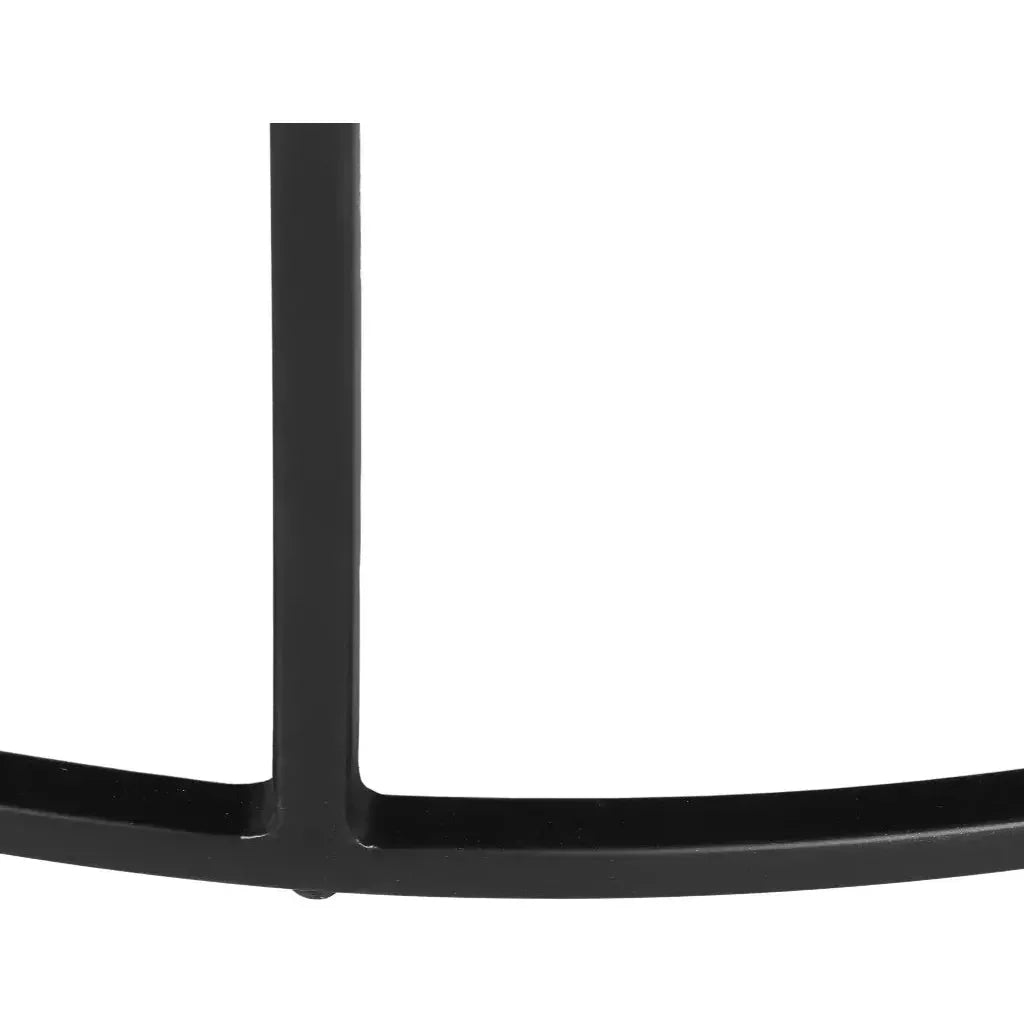 Sana Aluminum Topped Round Coffee Table - LOOMLAN - Urbia - Coffee Tables