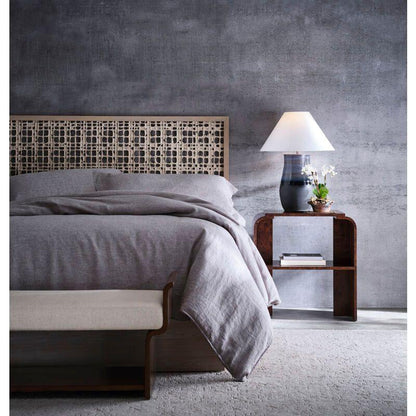 Sana Blue Ombre Glaze Table Lamp - LOOMLAN - Wildwood - Table Lamps