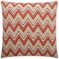 Sand Art Red Throw Pillow With Insert - LOOMLAN - D.V. Kap - Throw Pillows