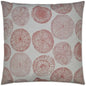 Sand Dollar Red Throw Pillow With Insert - LOOMLAN - D.V. Kap - Throw Pillows