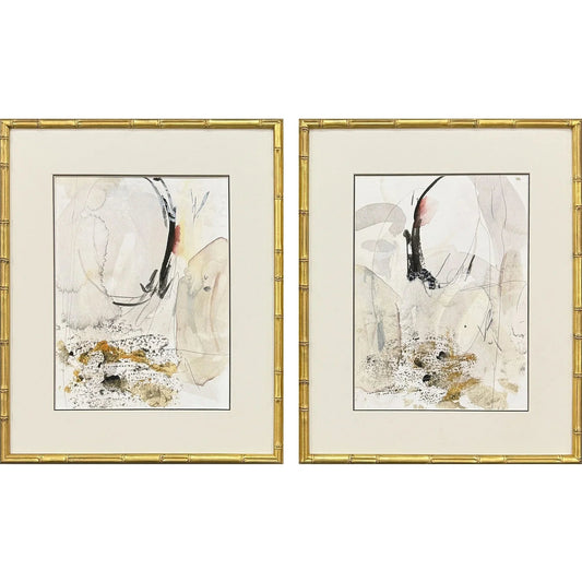Sands and Sediments Wood Framed Wall Art 2PC