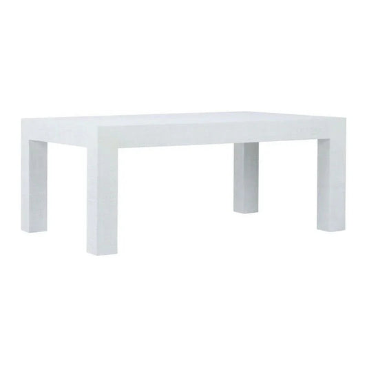 Sanibel Raffia Warpped Rectangular Coffee Table - LOOMLAN - Chelsea House - Coffee Tables