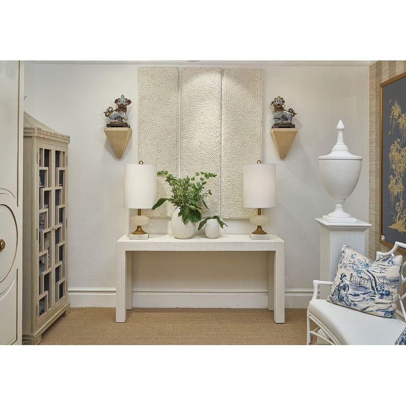 Sanibel Raffia Wrapped Classic Console Table - LOOMLAN - Chelsea House - Console Tables