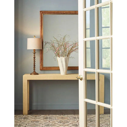 Sanibel Raffia Wrapped Classic Console Table - LOOMLAN - Chelsea House - Console Tables