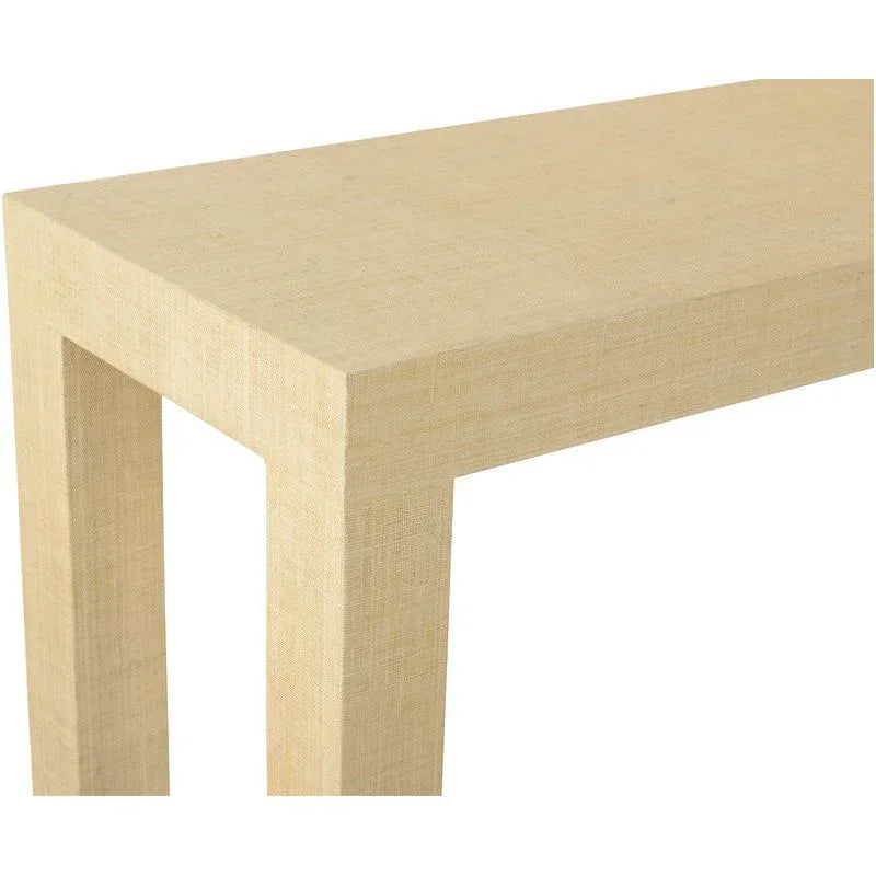 Sanibel Raffia Wrapped Classic Console Table - LOOMLAN - Chelsea House - Console Tables