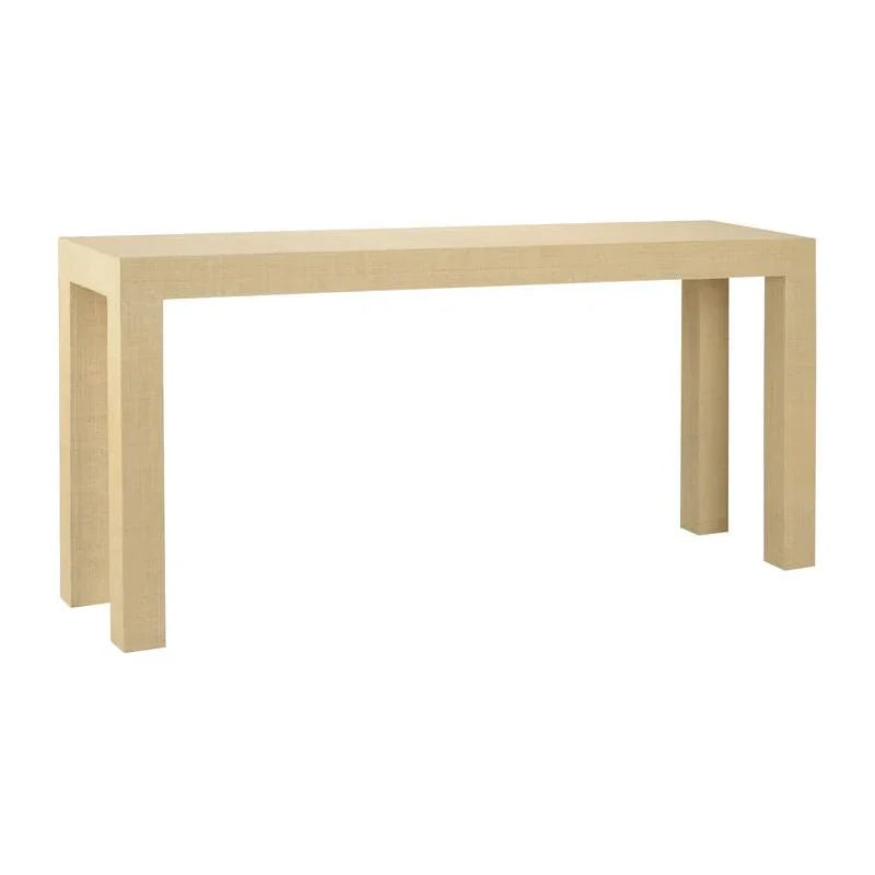Sanibel Raffia Wrapped Classic Console Table - LOOMLAN - Chelsea House - Console Tables