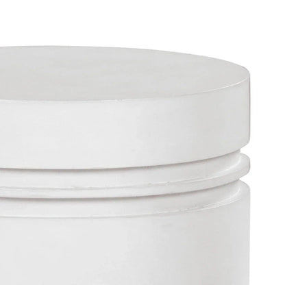 Santori Double Ring Concrete Patio Accent Table - LOOMLAN - Seasonal Living - Outdoor Side Tables