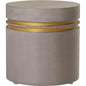 Santori Double Ring Short - Gold Outdoor End table - LOOMLAN - Seasonal Living - Outdoor Side Tables